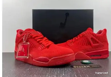 Hyperoad Flyknit Red Jordan 4 Retro 0502